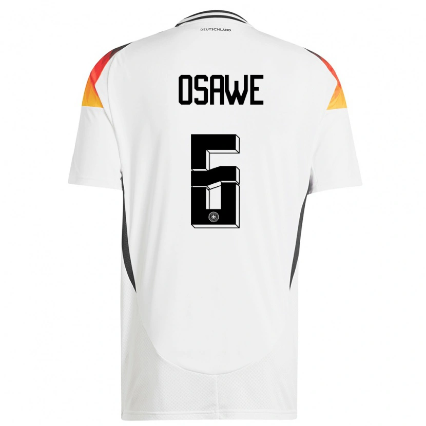 Danxen Dětské Německo Winners Osawe #6 Bílý Domů Hráčské Dresy 24-26 Dres