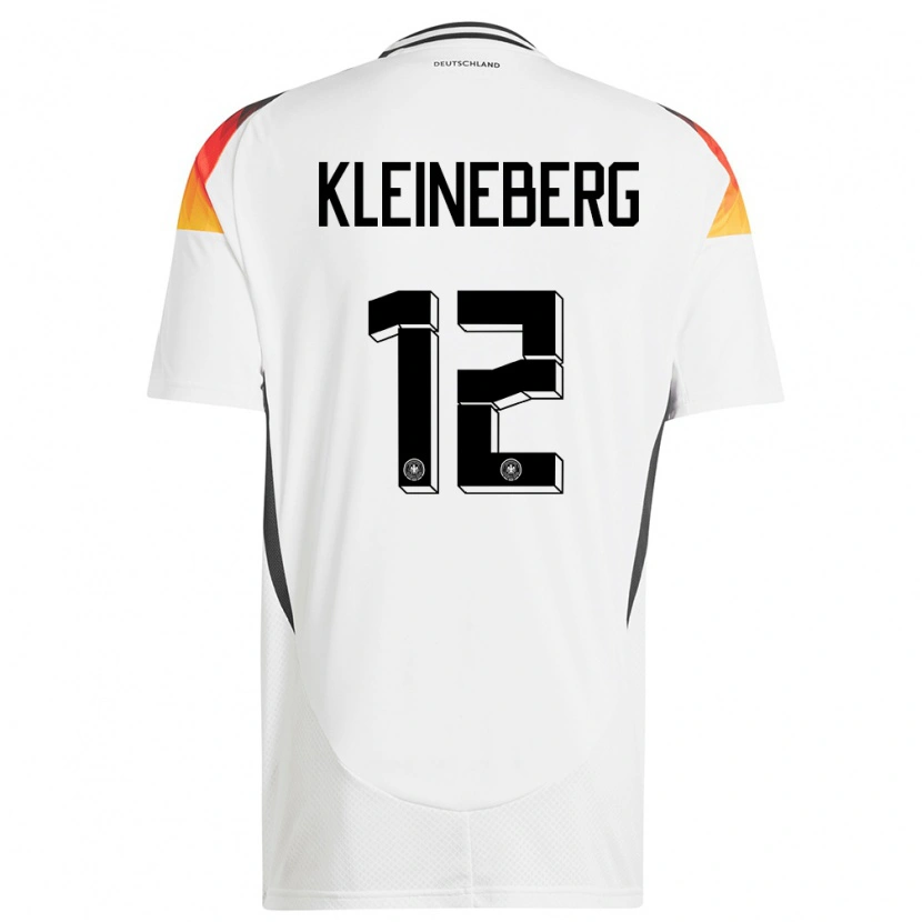 Danxen Dětské Německo Philip Kleineberg #12 Bílý Domů Hráčské Dresy 24-26 Dres