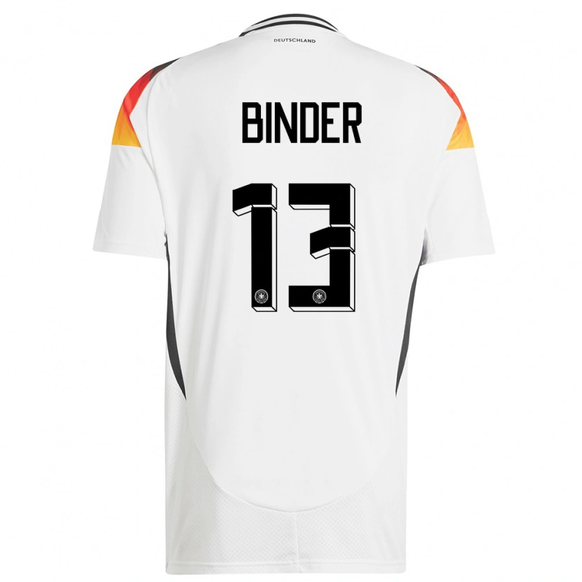 Danxen Dětské Německo Tim Binder #13 Bílý Domů Hráčské Dresy 24-26 Dres