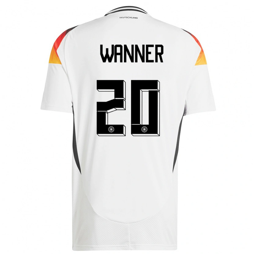 Danxen Dětské Německo Paul Wanner #20 Bílý Domů Hráčské Dresy 24-26 Dres