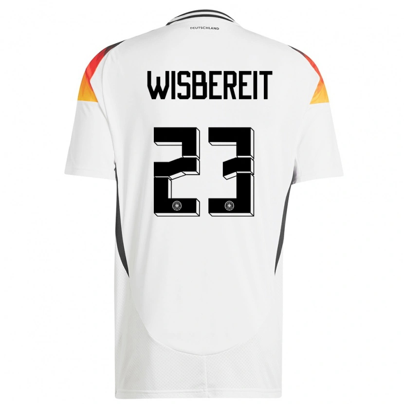 Danxen Dětské Německo Tom Wisbereit #23 Bílý Domů Hráčské Dresy 24-26 Dres