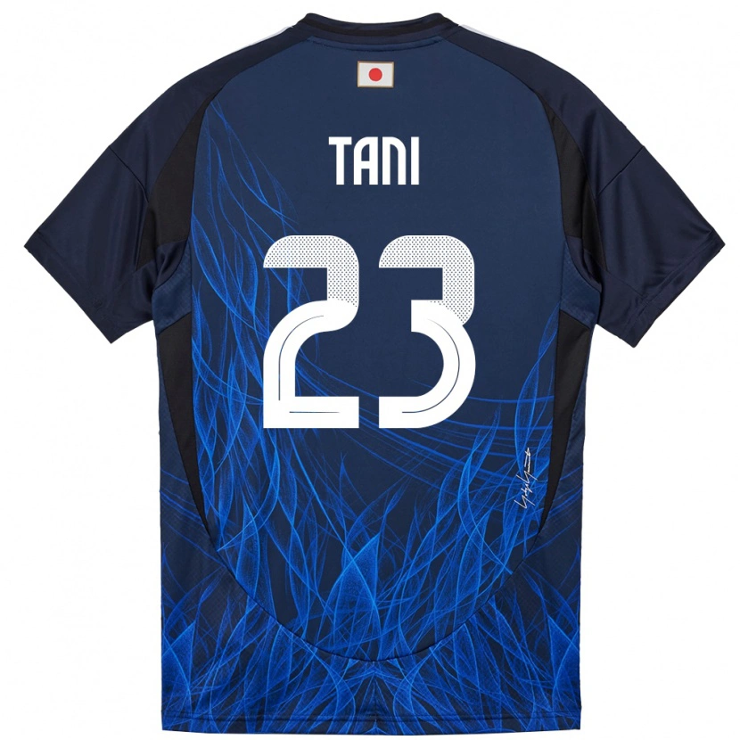 Danxen Dětské Japonsko Kosei Tani #23 Tmavě Modrá Domů Hráčské Dresy 24-26 Dres
