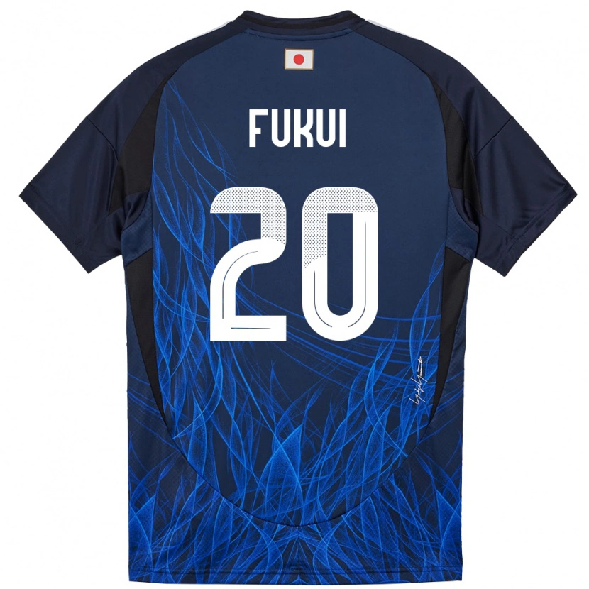 Danxen Dětské Japonsko Taichi Fukui #20 Tmavě Modrá Domů Hráčské Dresy 24-26 Dres