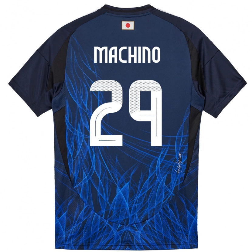 Danxen Dětské Japonsko Shuto Machino #29 Tmavě Modrá Domů Hráčské Dresy 24-26 Dres