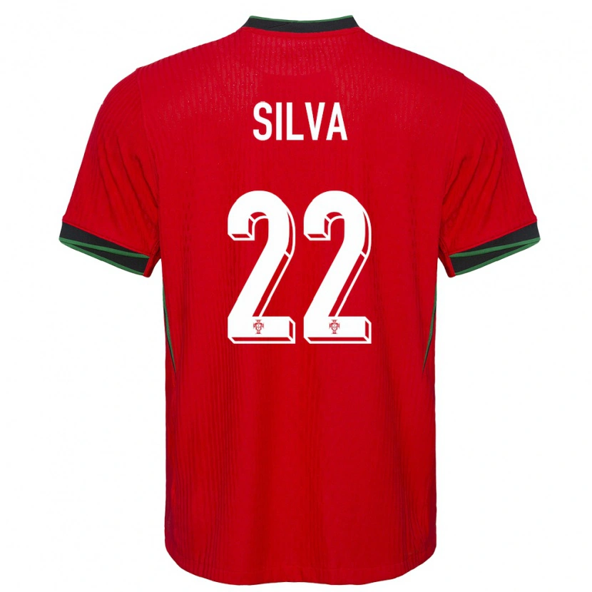 Danxen Dětské Portugalsko Rui Silva #22 Červené Domů Hráčské Dresy 24-26 Dres