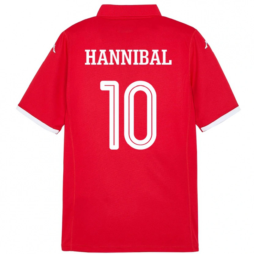 Danxen Dětské Tunisko Hannibal #10 Červený Domů Hráčské Dresy 24-26 Dres