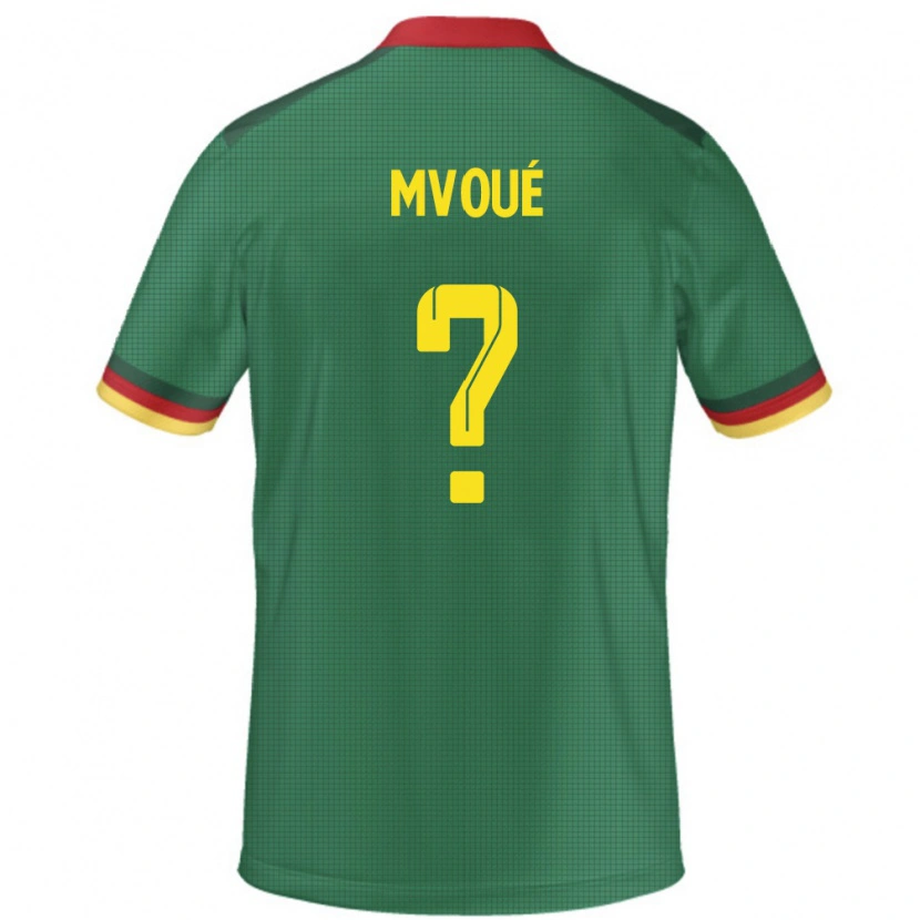 Danxen Dětské Kamerun Steve Mvoué #0 Zelený Domů Hráčské Dresy 24-26 Dres