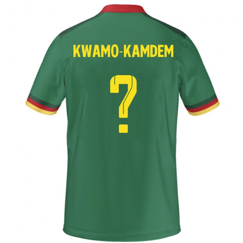 Danxen Dětské Kamerun Jerome Noel Kwamo-Kamdem #0 Zelený Domů Hráčské Dresy 24-26 Dres