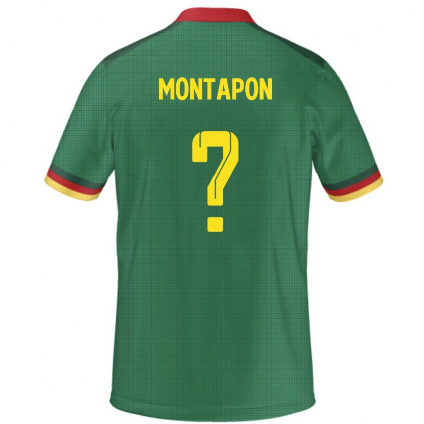 Danxen Dětské Kamerun Fadil Montapon #0 Zelený Domů Hráčské Dresy 24-26 Dres