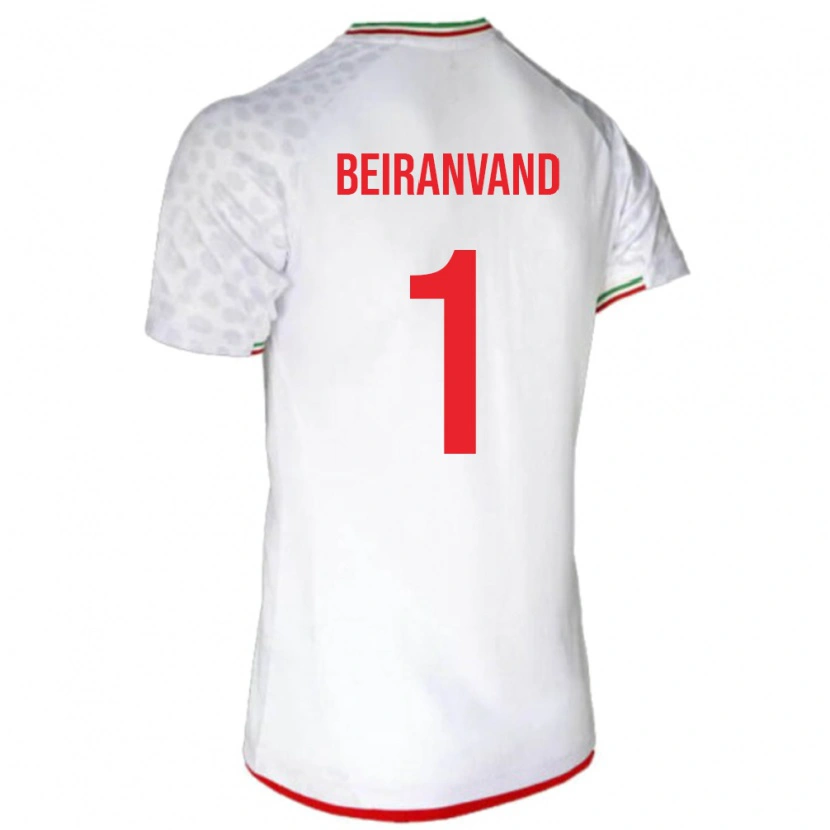 Danxen Dětské Írán Alireza Beiranvand #1 Bílý Domů Hráčské Dresy 24-26 Dres