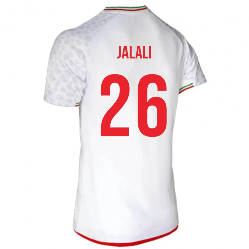 Danxen Dětské Írán Abolfazl Jalali #26 Bílý Domů Hráčské Dresy 24-26 Dres