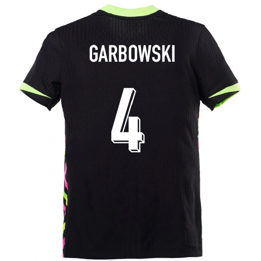 Danxen Dětské Austrálie Alexander Garbowski #4 Tmavě Modrá Daleko Hráčské Dresy 24-26 Dres