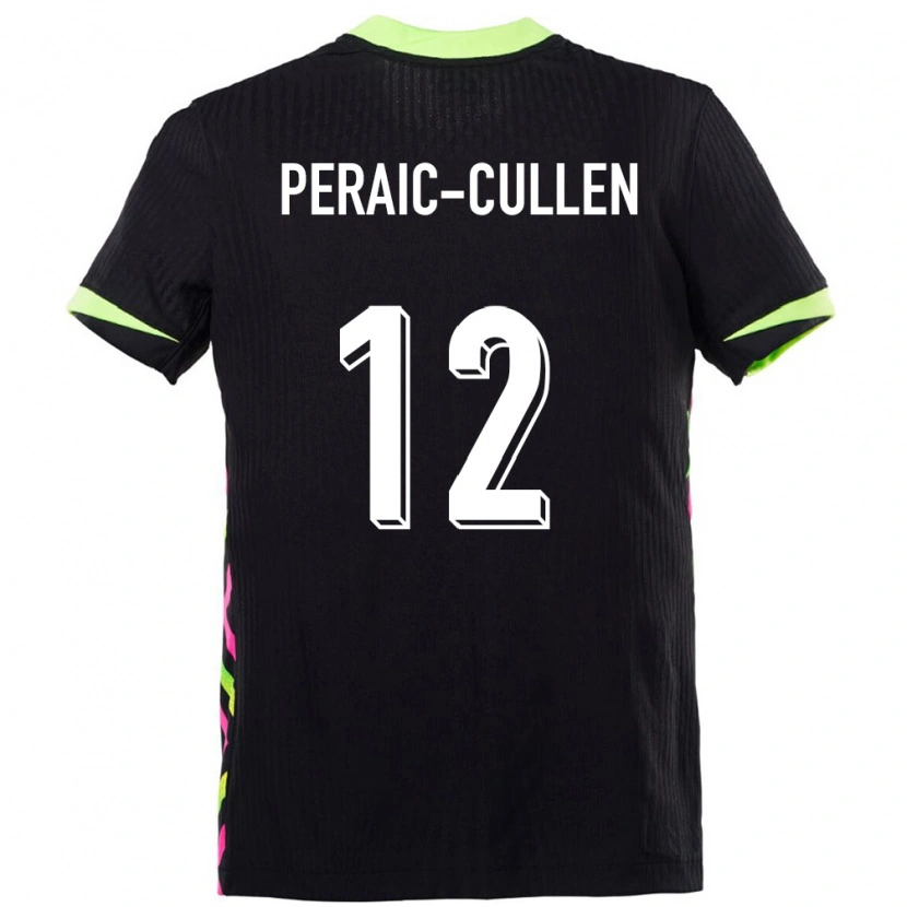 Danxen Dětské Austrálie Dylan Peraić-Cullen #12 Tmavě Modrá Daleko Hráčské Dresy 24-26 Dres