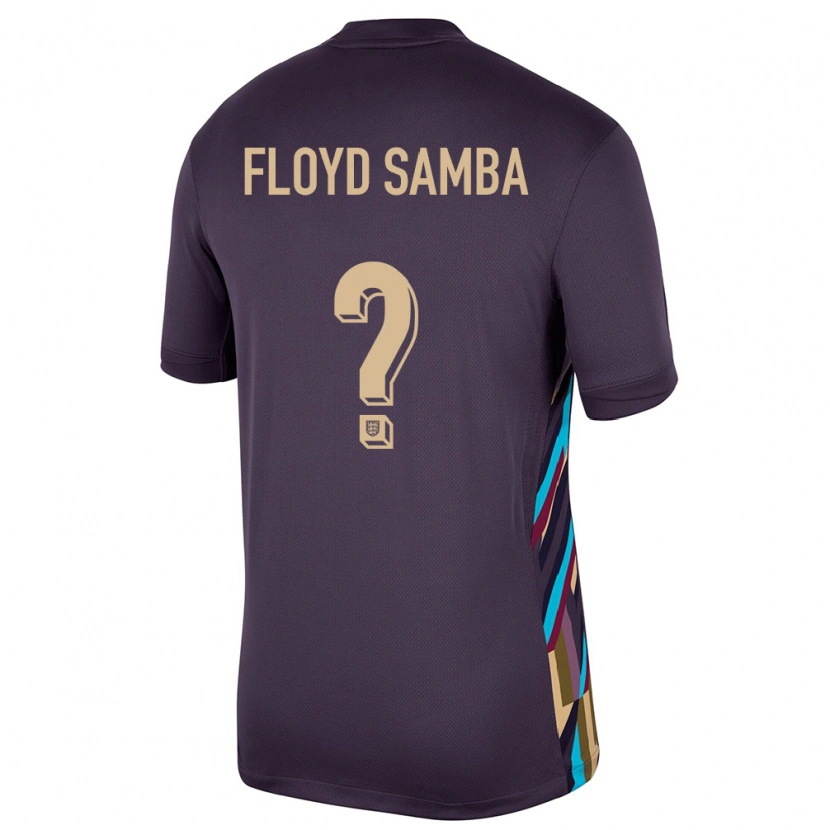 Danxen Dětské Anglie Floyd Samba #0 Tmavá Rozinka Daleko Hráčské Dresy 24-26 Dres