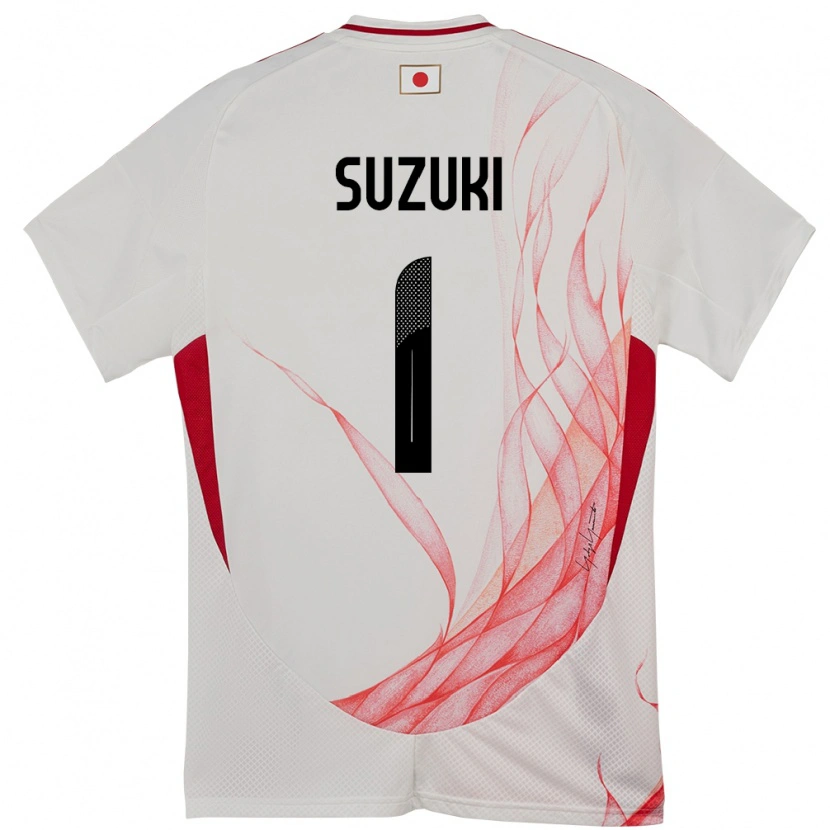 Danxen Dětské Japonsko Zion Suzuki #1 Bílý Daleko Hráčské Dresy 24-26 Dres