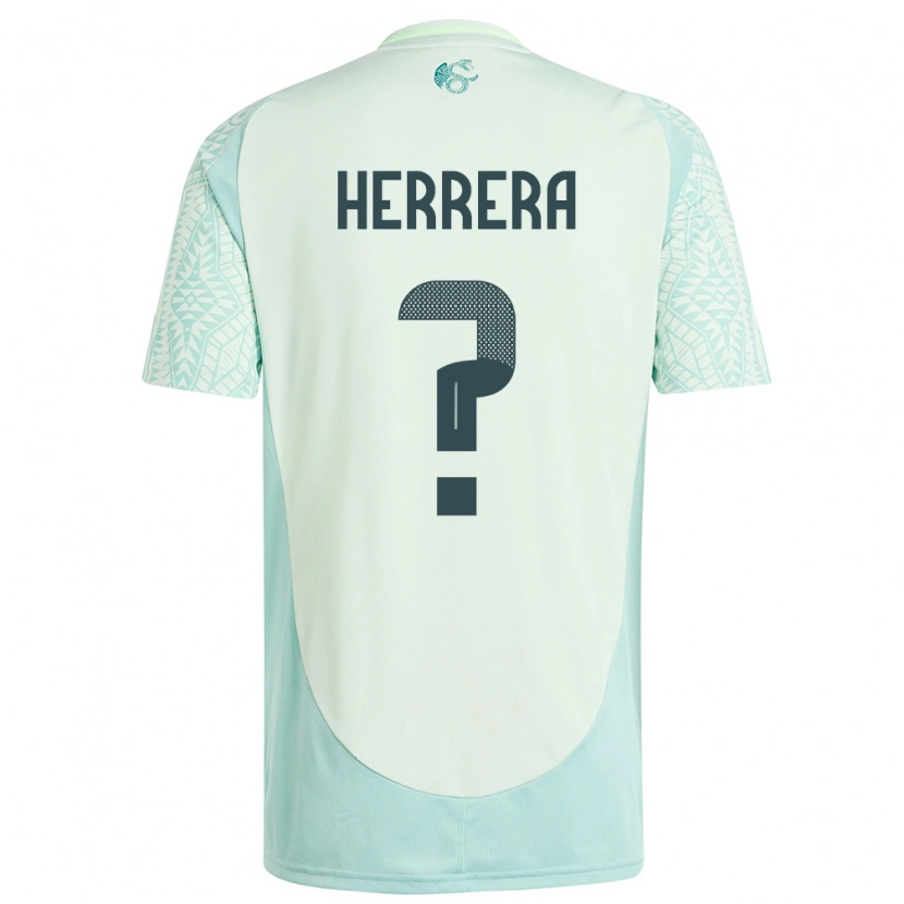 Danxen Dětské Mexiko Alberto Herrera #0 Povlečení Zelené Daleko Hráčské Dresy 24-26 Dres