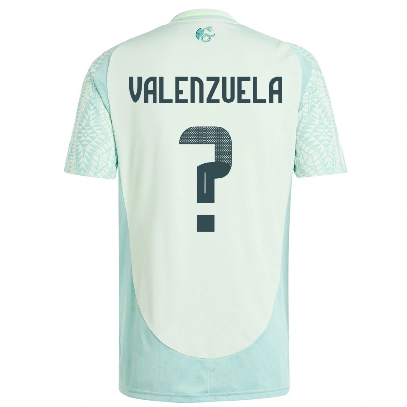 Danxen Dětské Mexiko Francisco Valenzuela #0 Povlečení Zelené Daleko Hráčské Dresy 24-26 Dres