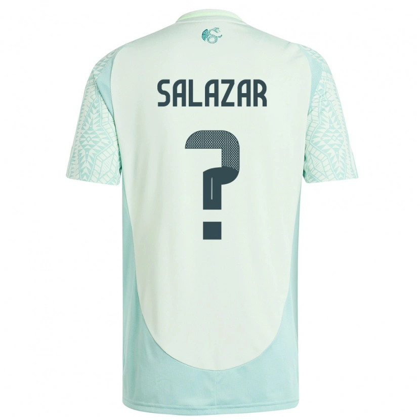 Danxen Dětské Mexiko Bryan Salazar #0 Povlečení Zelené Daleko Hráčské Dresy 24-26 Dres