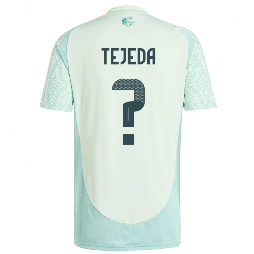 Danxen Dětské Mexiko Saulo Tejeda #0 Povlečení Zelené Daleko Hráčské Dresy 24-26 Dres