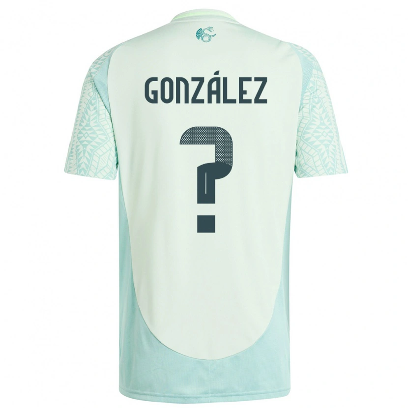 Danxen Dětské Mexiko Ricardo González #0 Povlečení Zelené Daleko Hráčské Dresy 24-26 Dres