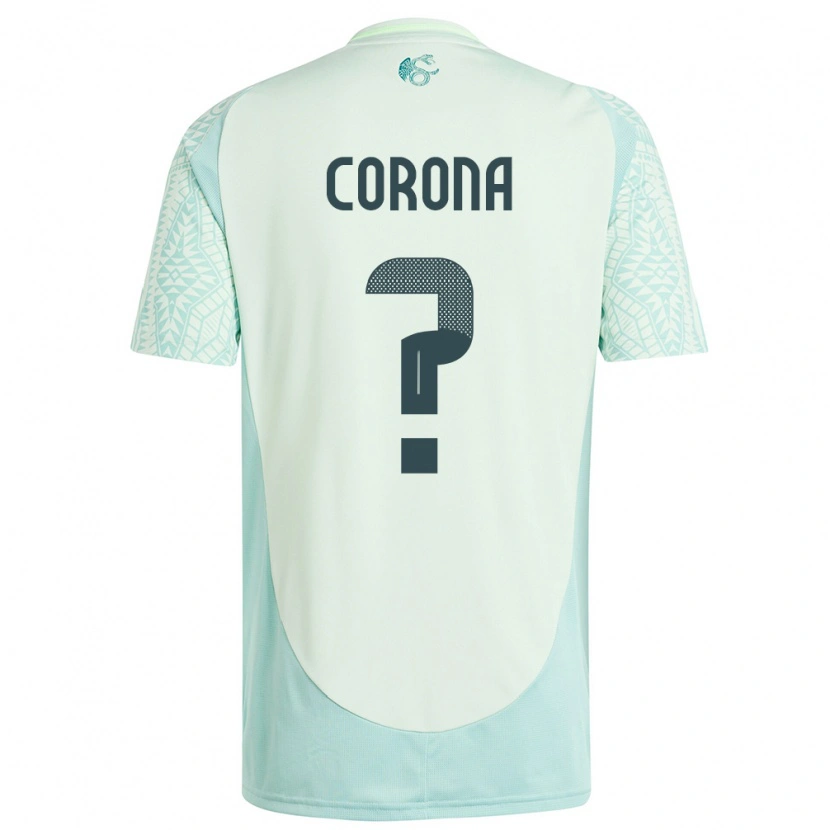 Danxen Dětské Mexiko José Corona #0 Povlečení Zelené Daleko Hráčské Dresy 24-26 Dres