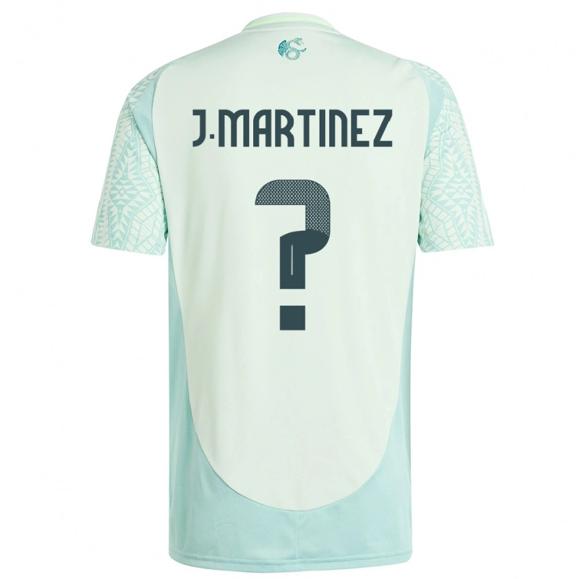 Danxen Dětské Mexiko Juan Martínez #0 Povlečení Zelené Daleko Hráčské Dresy 24-26 Dres