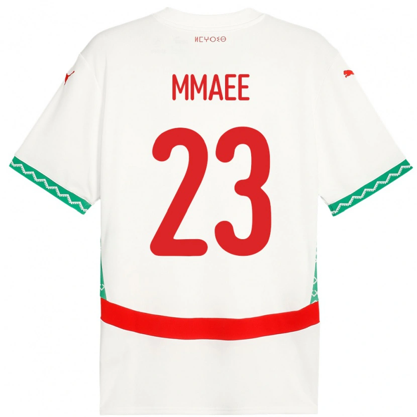 Danxen Dětské Maroko Ryan Mmaee #23 Bílý Daleko Hráčské Dresy 24-26 Dres