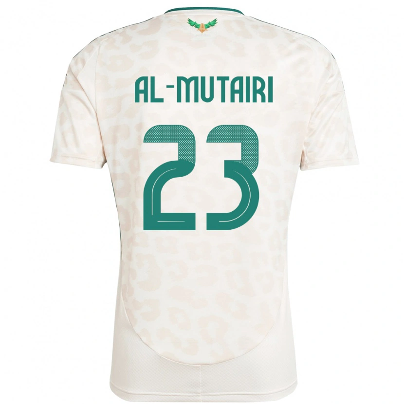 Danxen Dětské Saúdská Arábie Turki Al Mutairi #23 Bílý Daleko Hráčské Dresy 24-26 Dres