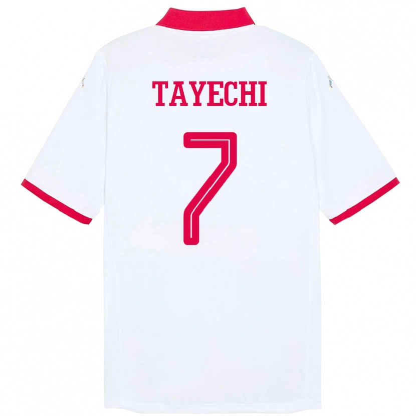 Danxen Dětské Tunisko Fedi Tayechi #7 Bílý Daleko Hráčské Dresy 24-26 Dres