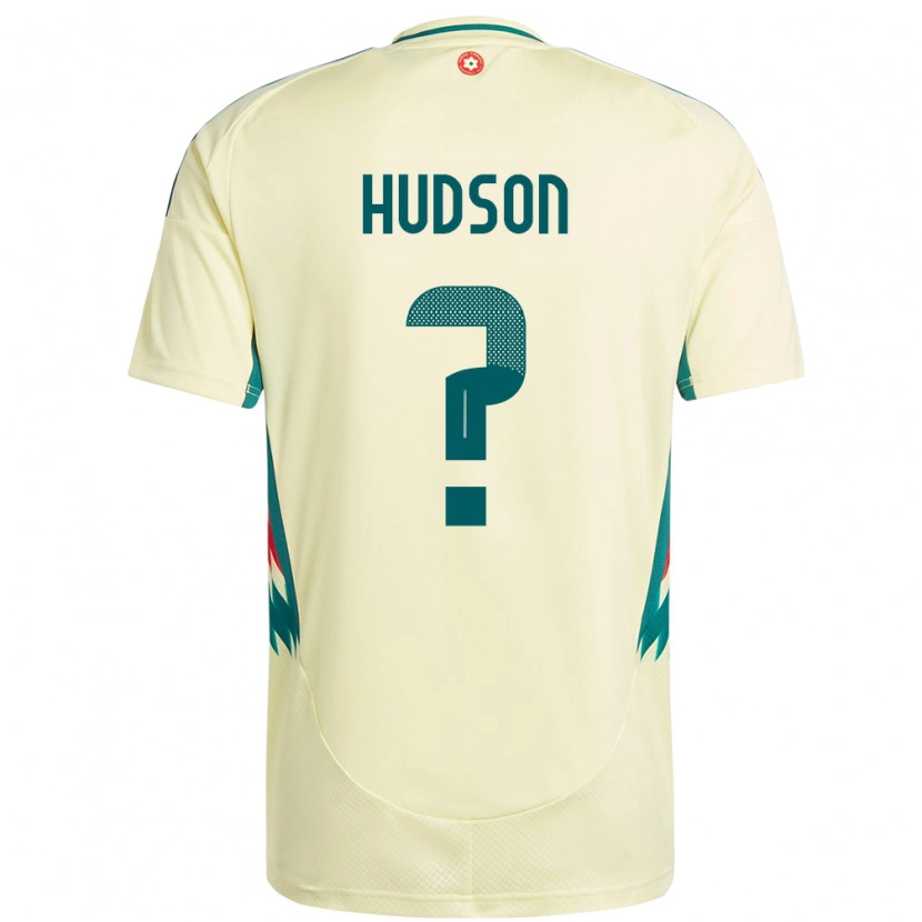 Danxen Dětské Wales Max Hudson #0 Béžově Žlutá Daleko Hráčské Dresy 24-26 Dres