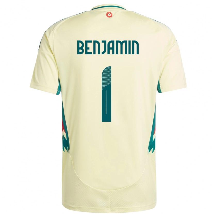 Danxen Dětské Wales Lewys Benjamin #1 Béžově Žlutá Daleko Hráčské Dresy 24-26 Dres