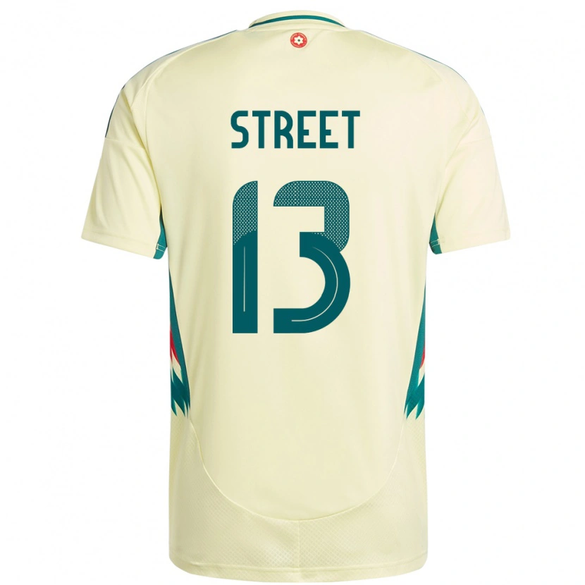 Danxen Dětské Wales Charlie Street #13 Béžově Žlutá Daleko Hráčské Dresy 24-26 Dres