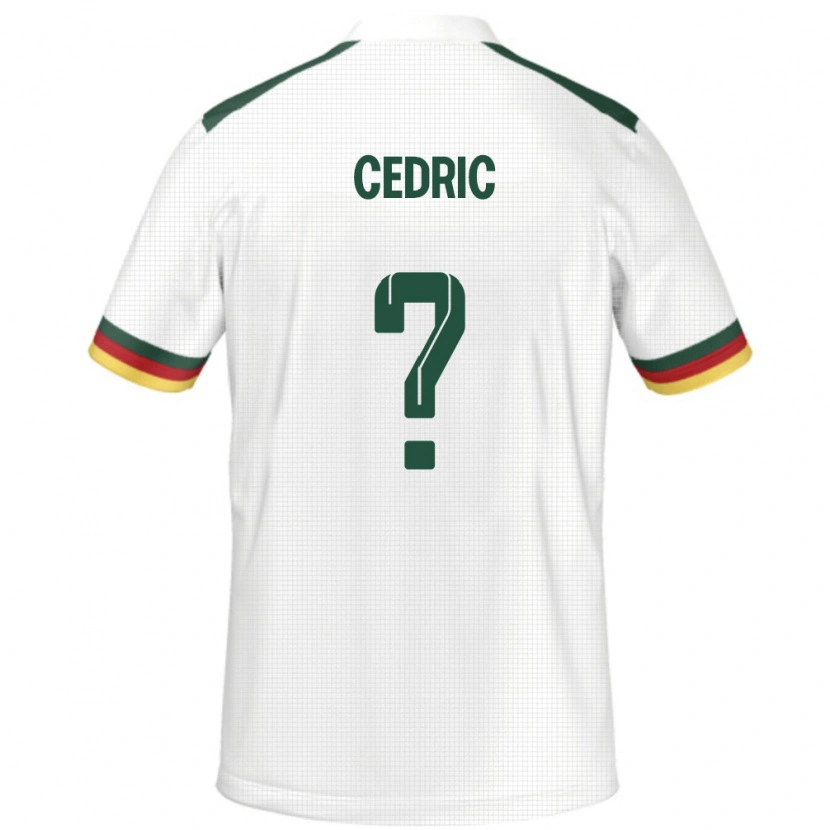 Danxen Dětské Kamerun Iván Cédric #0 Bílý Daleko Hráčské Dresy 24-26 Dres
