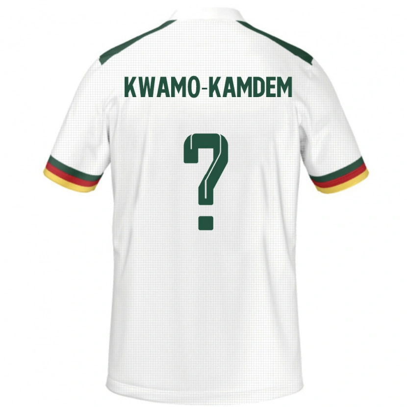 Danxen Dětské Kamerun Jerome Noel Kwamo-Kamdem #0 Bílý Daleko Hráčské Dresy 24-26 Dres