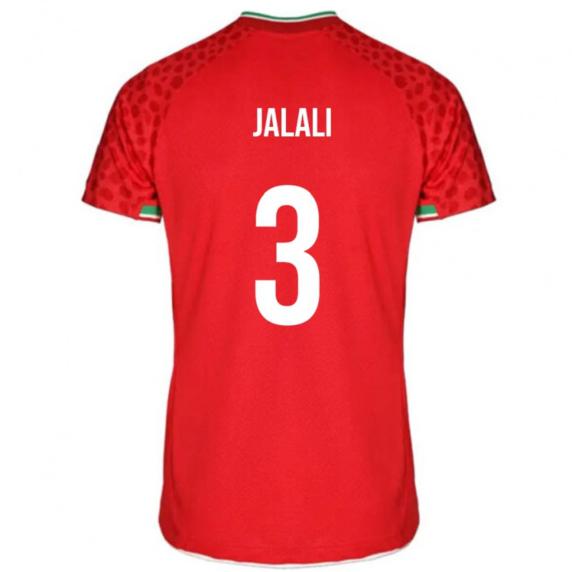 Danxen Dětské Írán Ahmadreza Jalali #3 Červený Daleko Hráčské Dresy 24-26 Dres