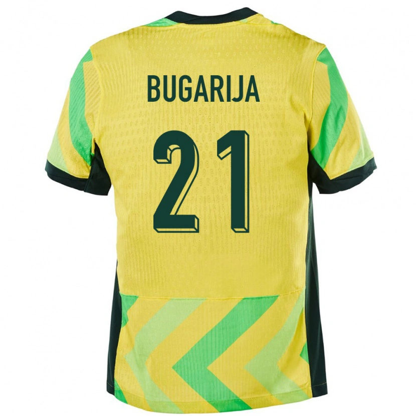 Danxen Pánské Austrálie Adam Bugarija #21 Zlatý Domů Hráčské Dresy 24-26 Dres
