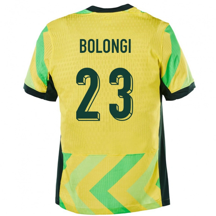 Danxen Pánské Austrálie David Bolongi #23 Zlatý Domů Hráčské Dresy 24-26 Dres