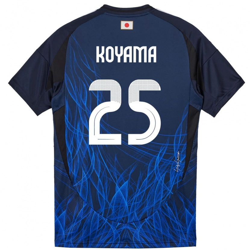 Danxen Pánské Japonsko Shinomi Koyama #25 Tmavě Modrá Domů Hráčské Dresy 24-26 Dres