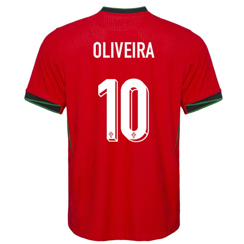 Danxen Pánské Portugalsko André Oliveira #10 Červené Domů Hráčské Dresy 24-26 Dres