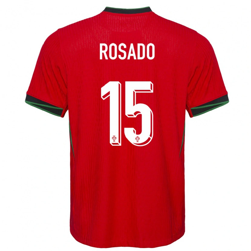 Danxen Pánské Portugalsko Alexandre Rosado #15 Červené Domů Hráčské Dresy 24-26 Dres