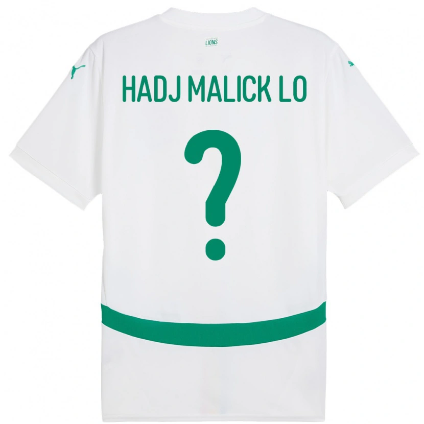 Danxen Pánské Senegal El Hadj Malick Lo #0 Bílý Domů Hráčské Dresy 24-26 Dres