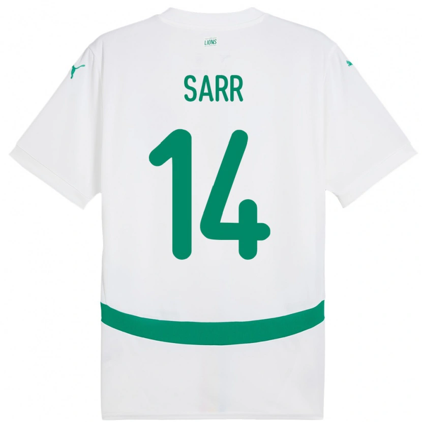 Danxen Pánské Senegal Pape Sarr #14 Bílý Domů Hráčské Dresy 24-26 Dres