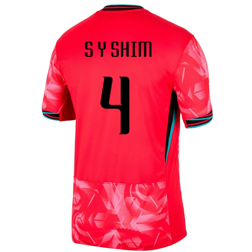 Danxen Pánské Jižní Korea Shim Seo Yeon #4 Zlatý Domů Hráčské Dresy 24-26 Dres