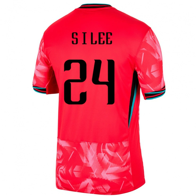 Danxen Pánské Jižní Korea Lee Soo In #24 Zlatý Domů Hráčské Dresy 24-26 Dres