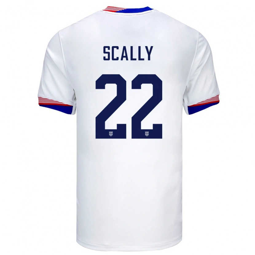 Danxen Pánské Spojené Státy Americké Joe Scally #22 Bílý Domů Hráčské Dresy 24-26 Dres