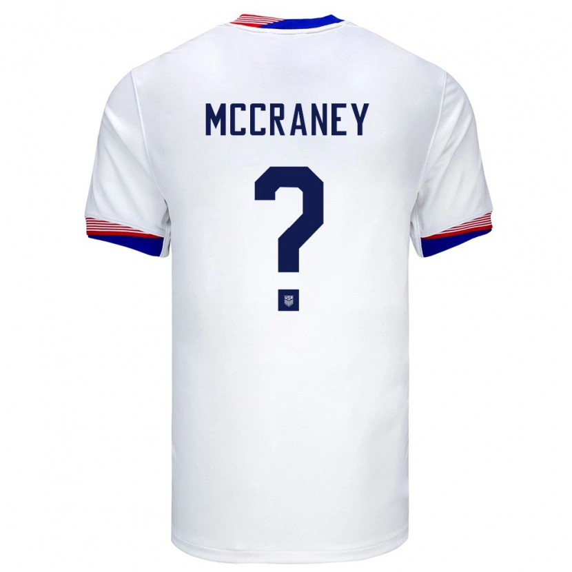 Danxen Pánské Spojené Státy Americké Finn Mccraney #0 Bílý Domů Hráčské Dresy 24-26 Dres