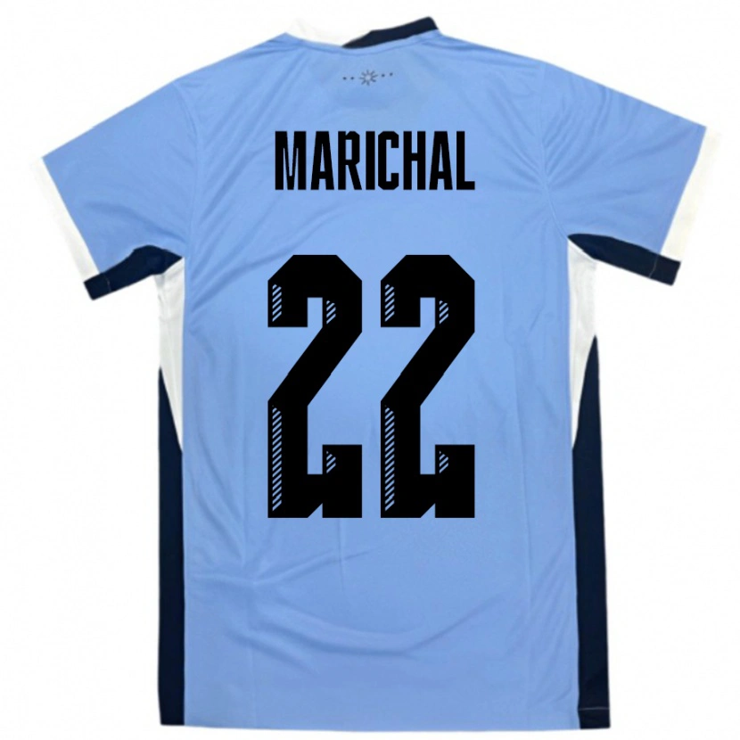 Danxen Pánské Uruguay Nicolás Marichal #22 Bílá Černá Domů Hráčské Dresy 24-26 Dres