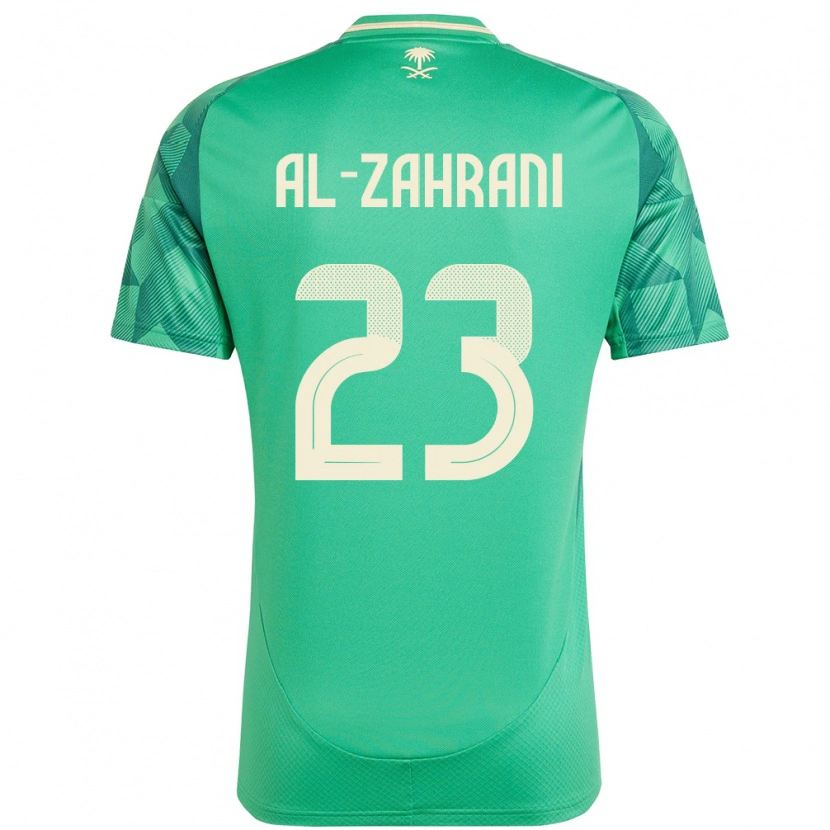 Danxen Pánské Saúdská Arábie Tahani Al Zahrani #23 Zelený Domů Hráčské Dresy 24-26 Dres