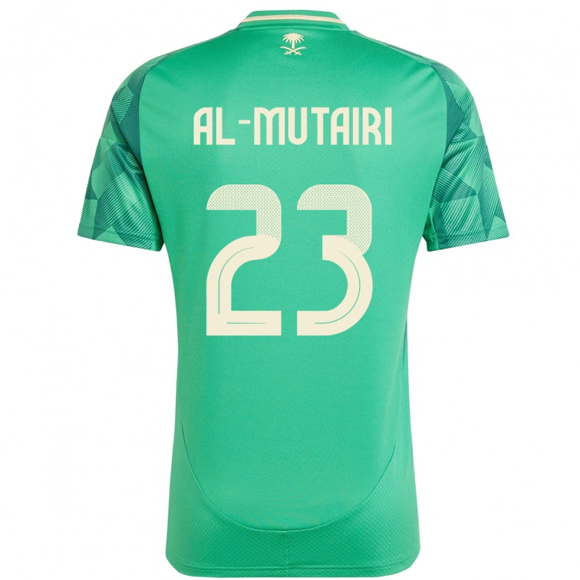 Danxen Pánské Saúdská Arábie Turki Al Mutairi #23 Zelený Domů Hráčské Dresy 24-26 Dres