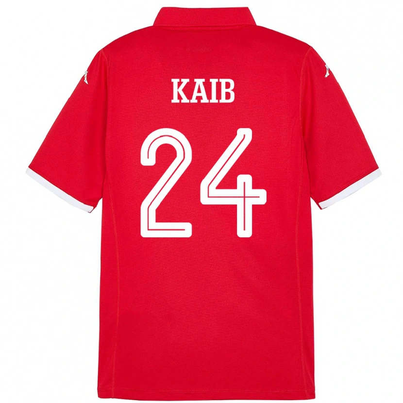 Danxen Pánské Tunisko Rami Kaib #24 Červený Domů Hráčské Dresy 24-26 Dres